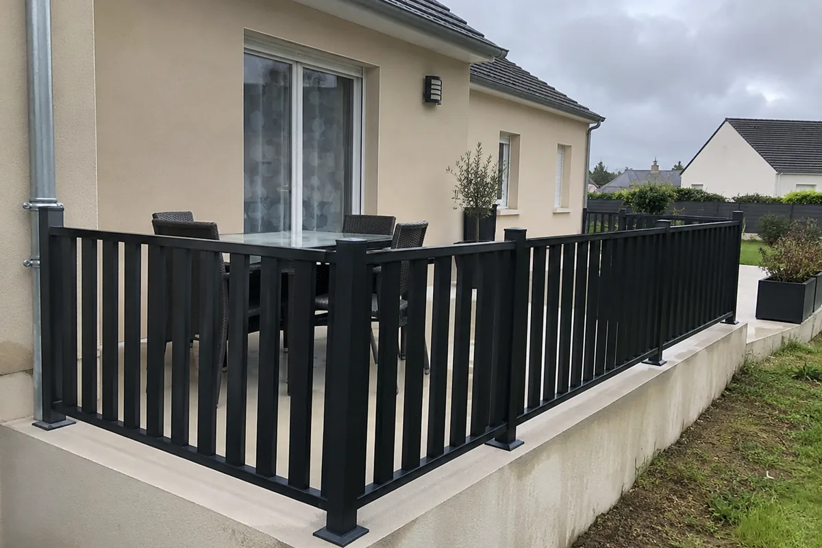 Brise-vue & claustras en fer forgé sur mesure